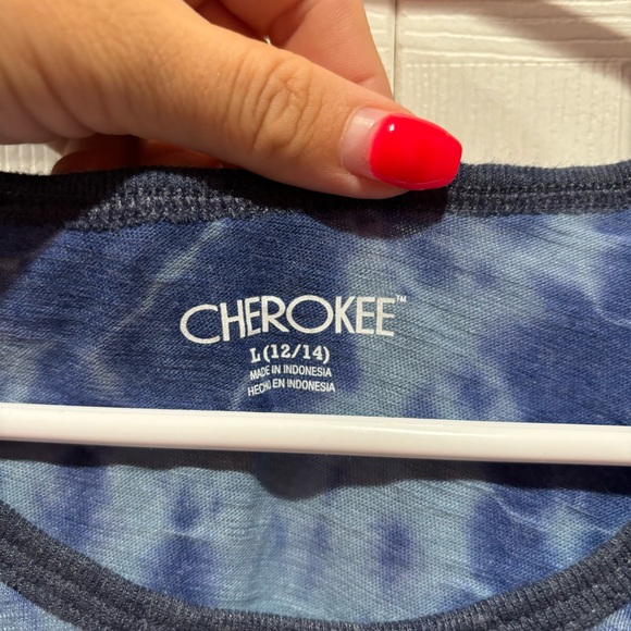 CHEROKEE Boy’s Summer Surf Surfer Tank Top Shirt - blue, size L (12/14) - Picture 2 of 4